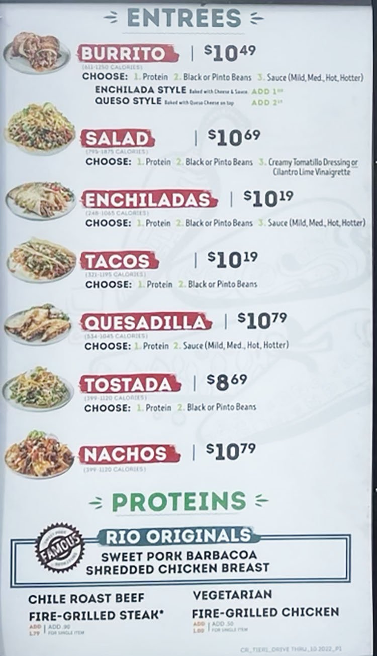 Cafe Rio Menu: Delicious Dishes You Must Try