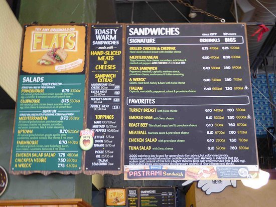 Potbelly Menu